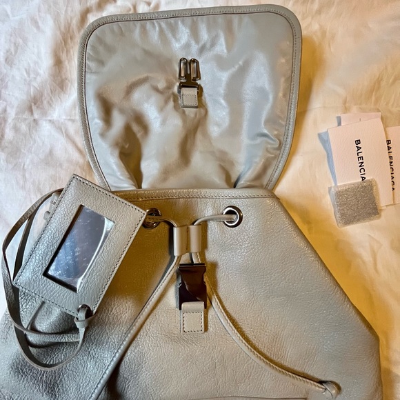 Balenciaga Metallic Edge Traveller Backpack - Picture 9 of 10
